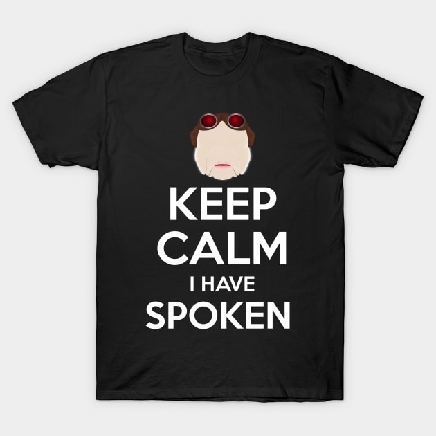 Calm speech T-Shirt by Thisepisodeisabout